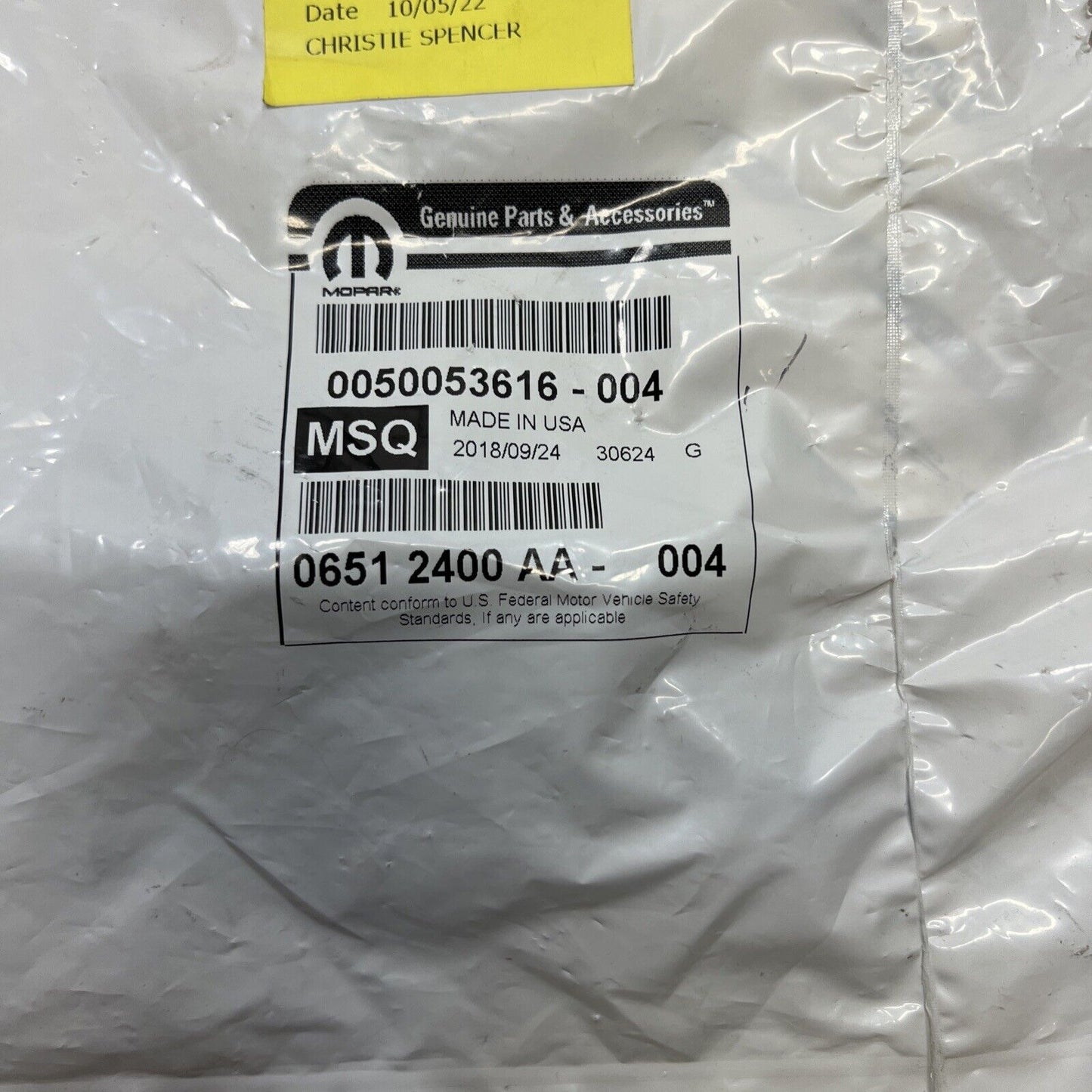 New OEM Genuine Mopar Transfer Case Bolt 6512400AA