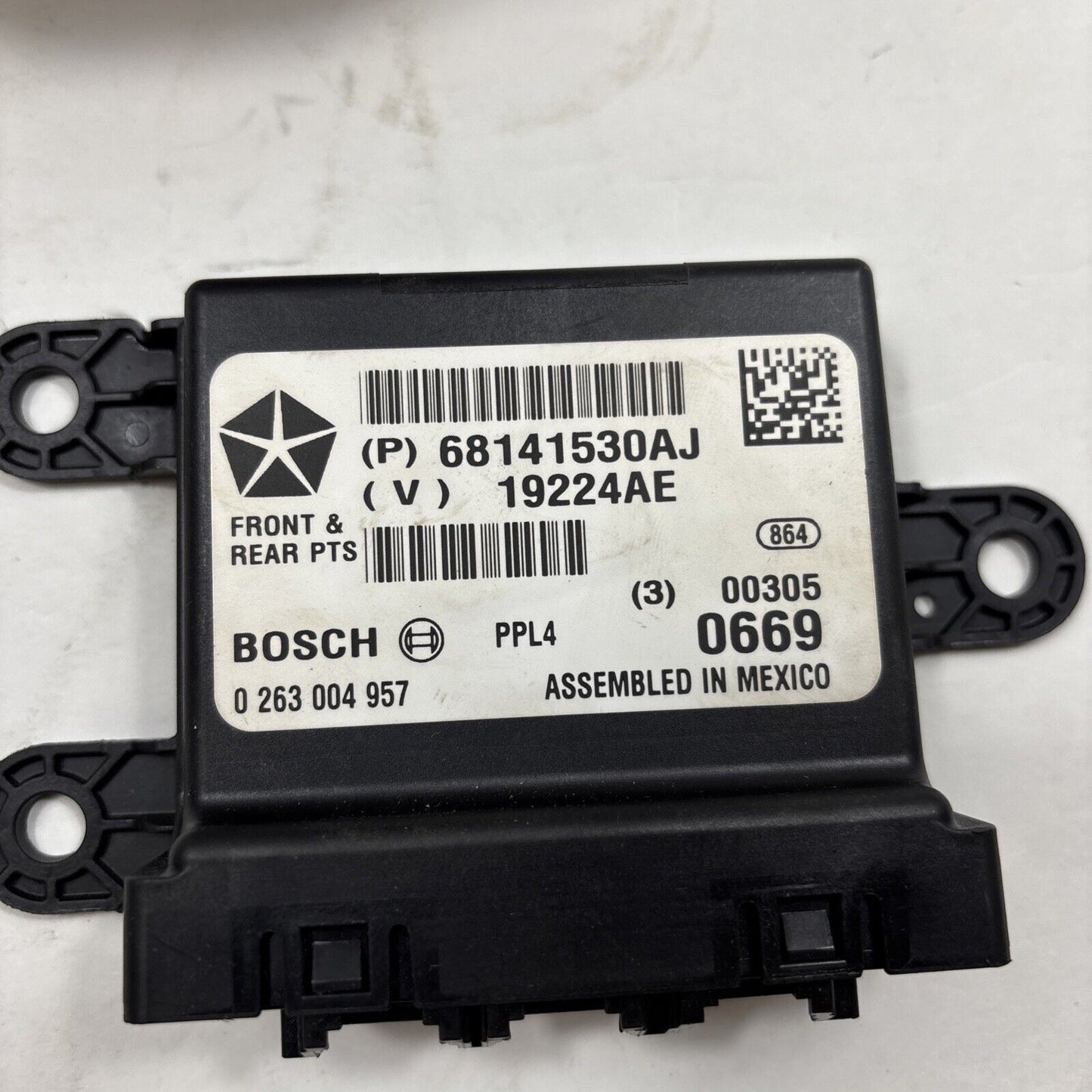 Genuine OEM Mopar Park Assist Module  68141530AH  68141530AJ