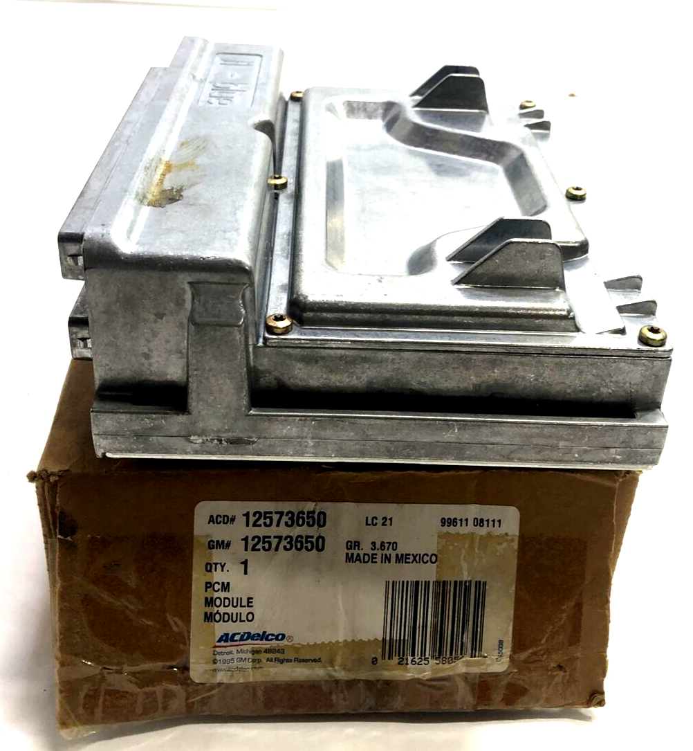 New OEM Genuine GM Chevrolet 2000-06 Powertrain Control Module Assembly 12573650