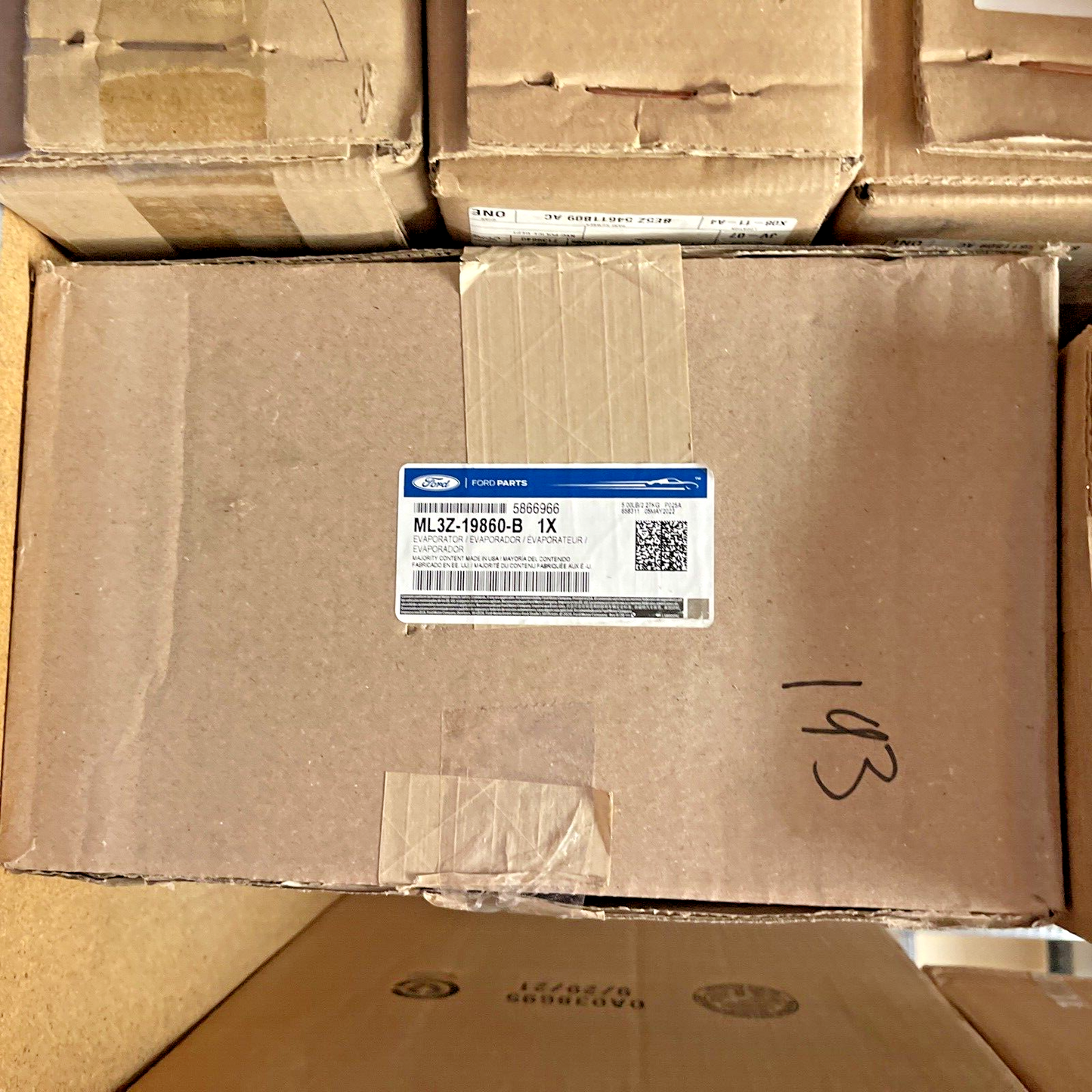 New OEM Genuine Ford F-150 2020 A/C Evaporator Core ML3Z19860B