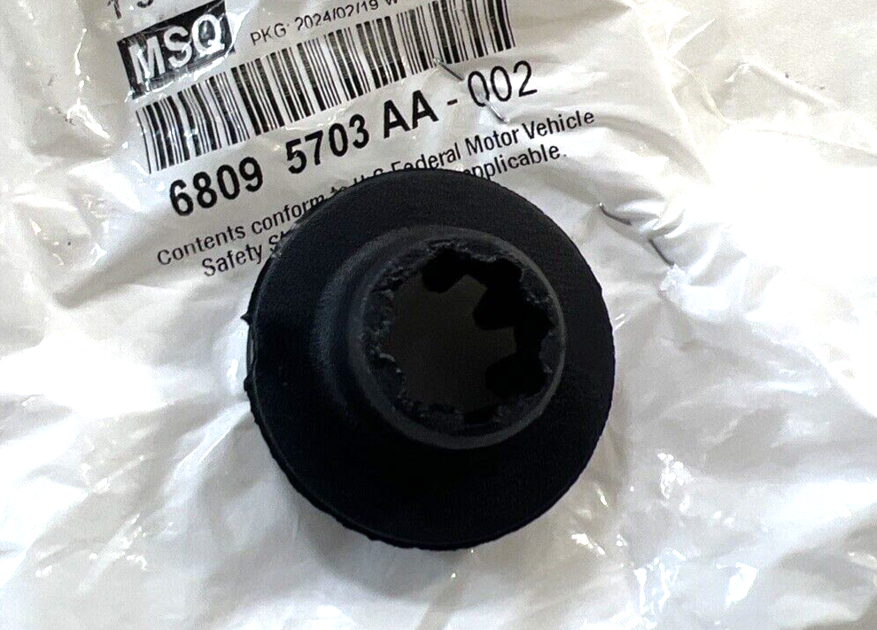 Genuine OEM Mopar Ram ProMaster Engine Coolant Reservoir Grommet 68095703AA