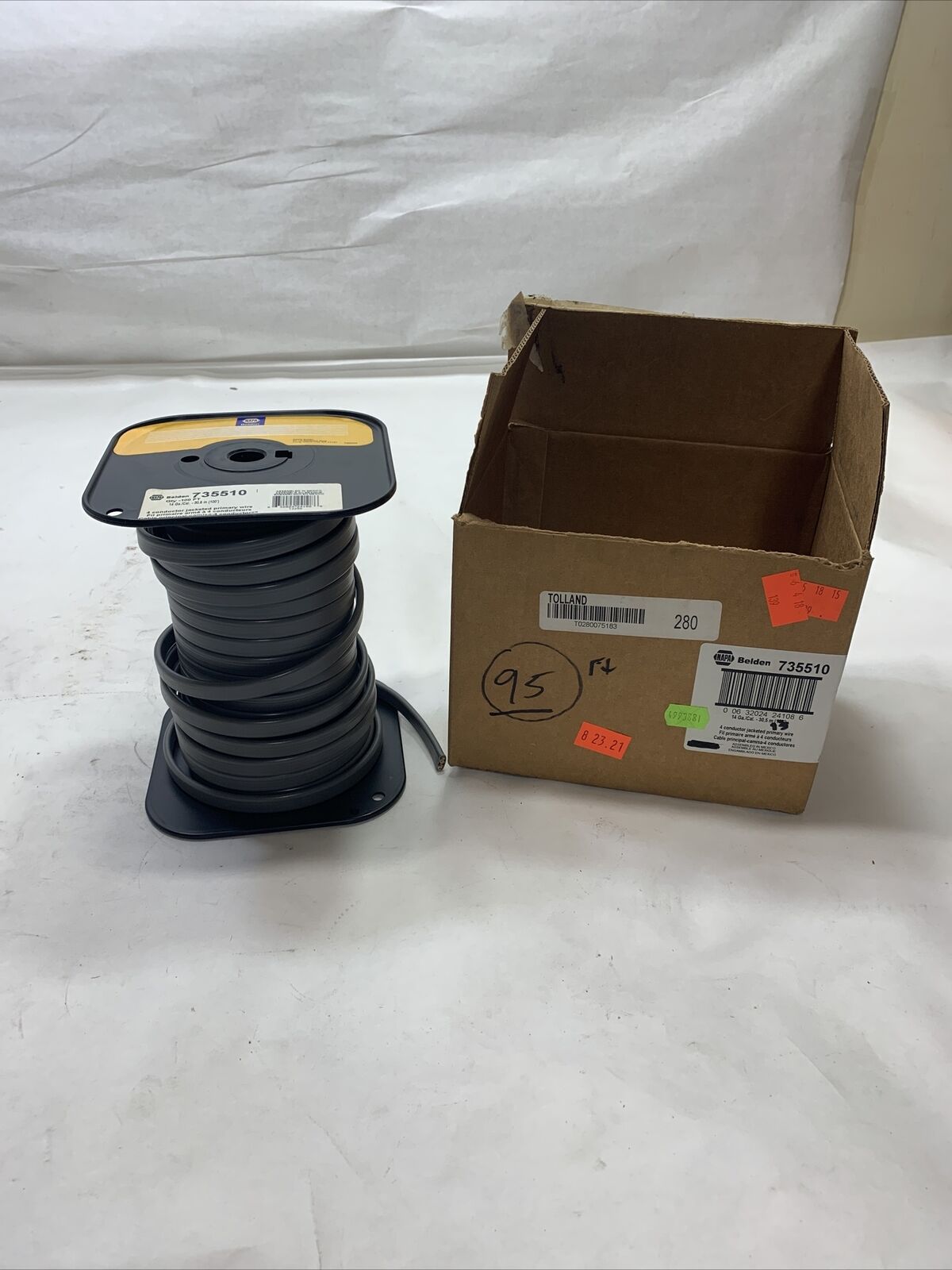 Napa 735510 Belden Primary Wire 14ga 100 ft