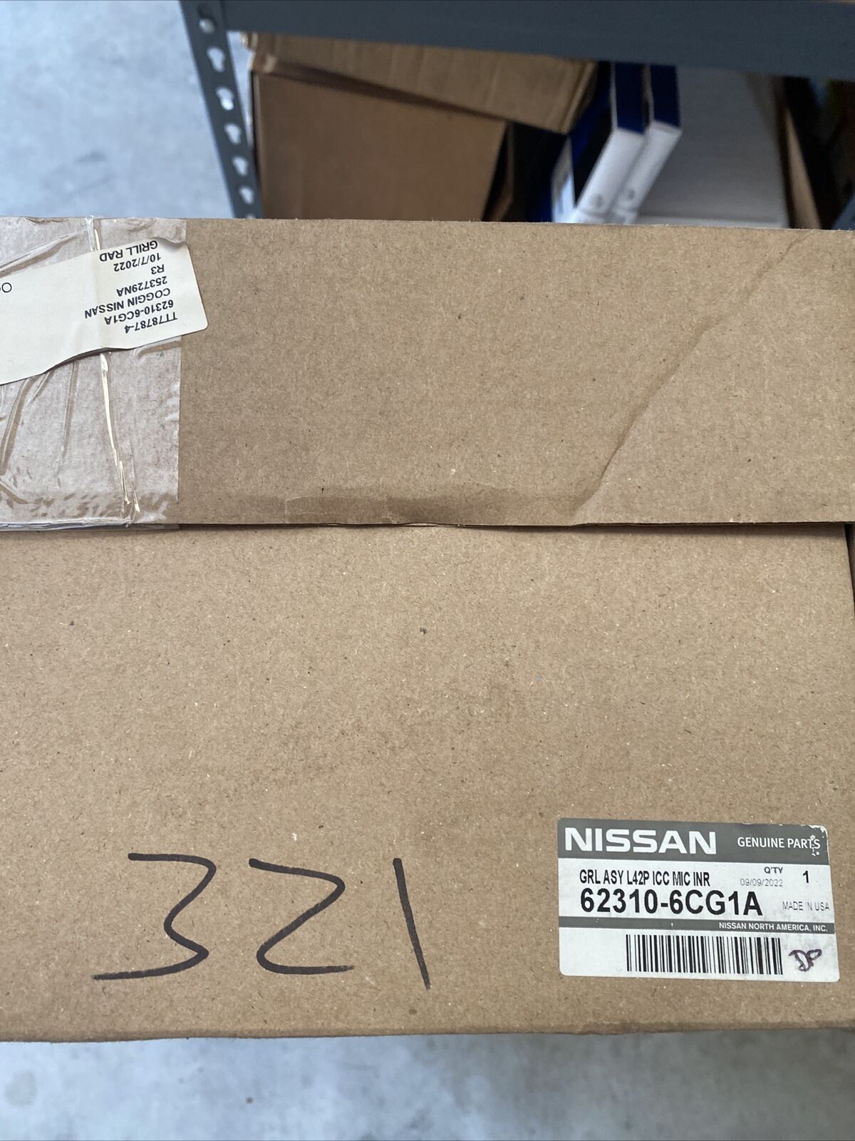 New OEM Genuine Nissan Altima 2019-2022 Grille Radiator Chrome 623106CG1A