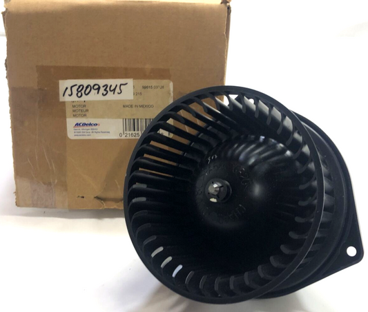 New OEM Genuine GM Chevrolet 2001-08 Heating & AC Blower Motor W/Wheel 15809345