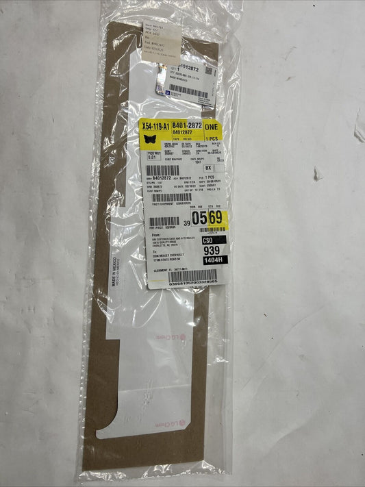 New OEM Genuine GM Colorado 15-22 Right Exterior Rear Black Out Tape  84012872