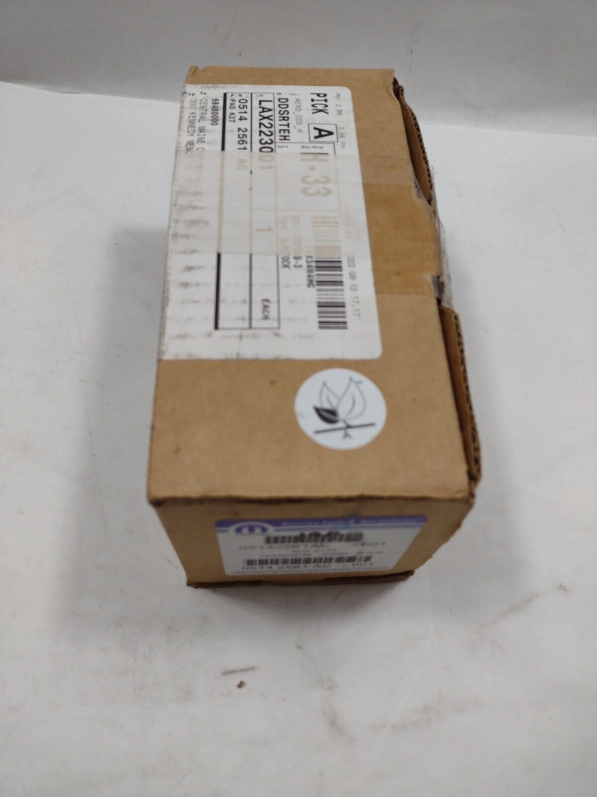 Genuine OEM Mopar Chrysler Dodge Rear Disc Brake Pad Set 2005-2020 5142561AC