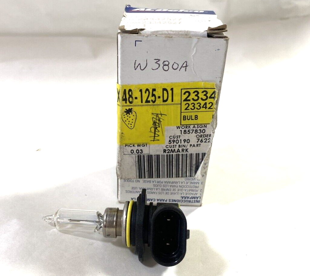 Genuine OEM GM ACDelco Sierra 1500 2500 Low Beam Headlamp Bulb 2016 23342527