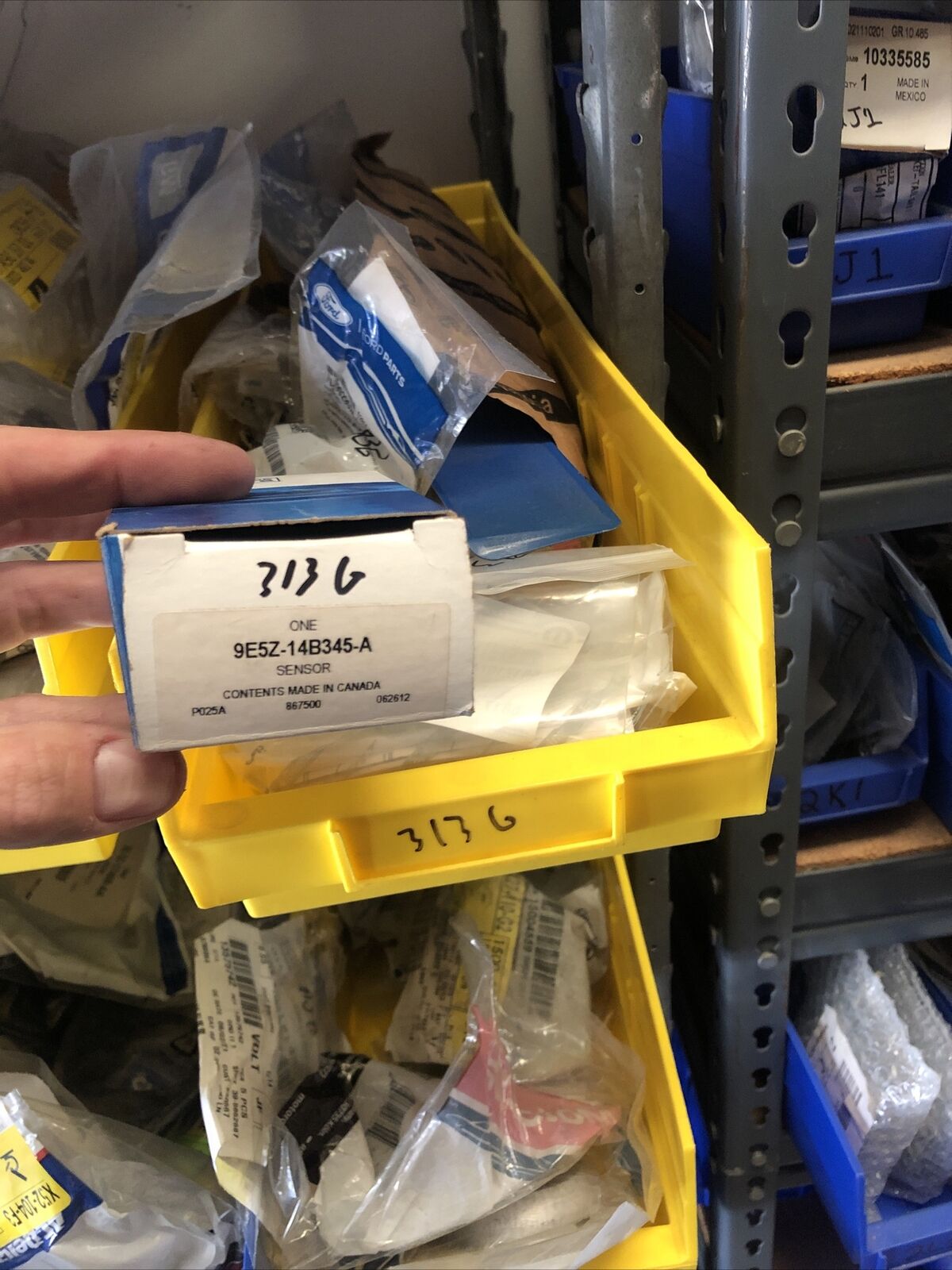 New OEM Genuine Ford Lincoln Mercury 2006-2009 Side Impact Sensor 9E5Z-14B345-A