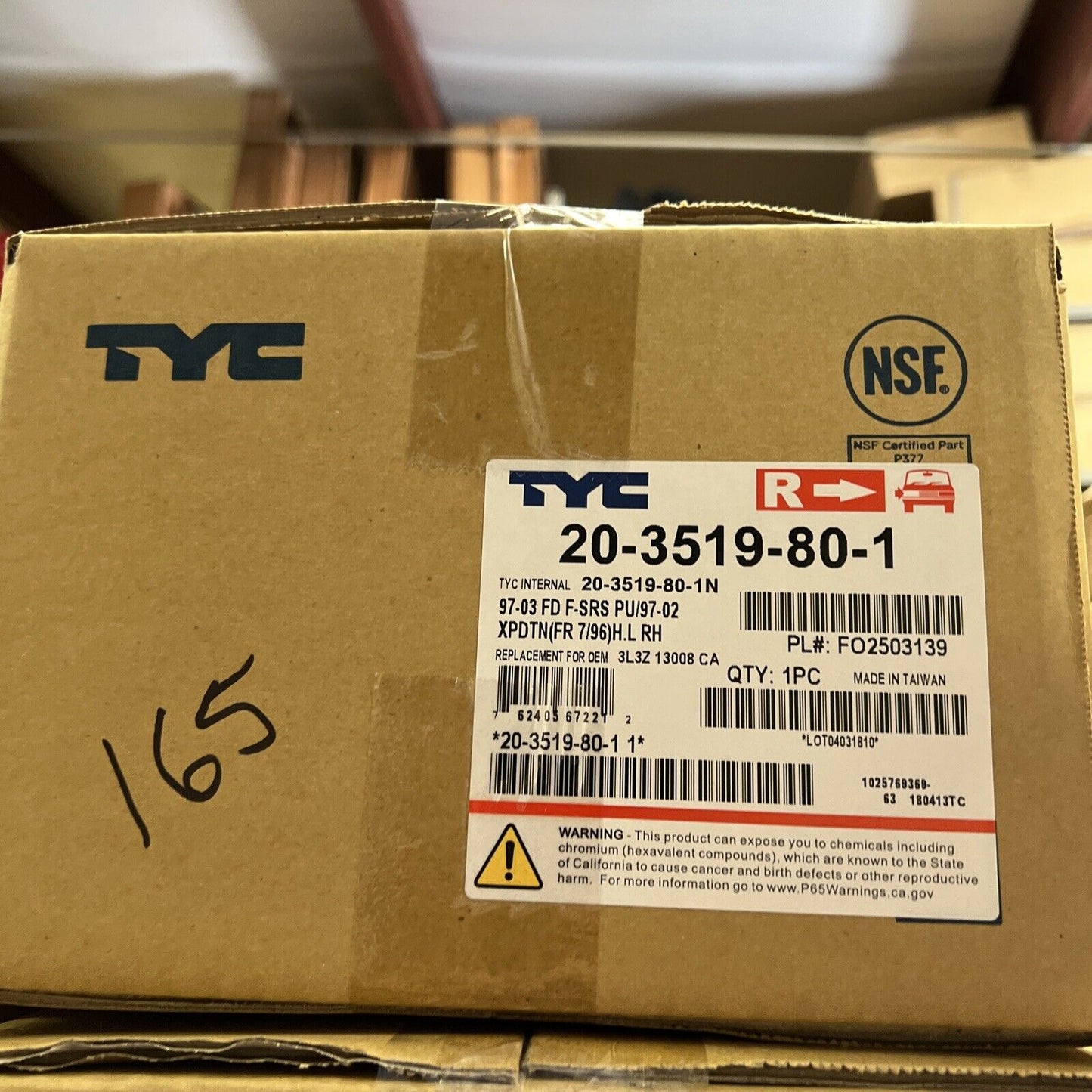 New OEM Genuine Right 1A Auto Headlight Assembly 203519801