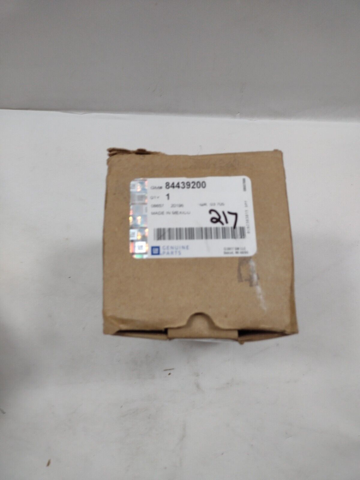 Genuine OEM GM Exhaust Tip Dual Wall Angle Cut w/logo 5.3L 2015-2022 84439200