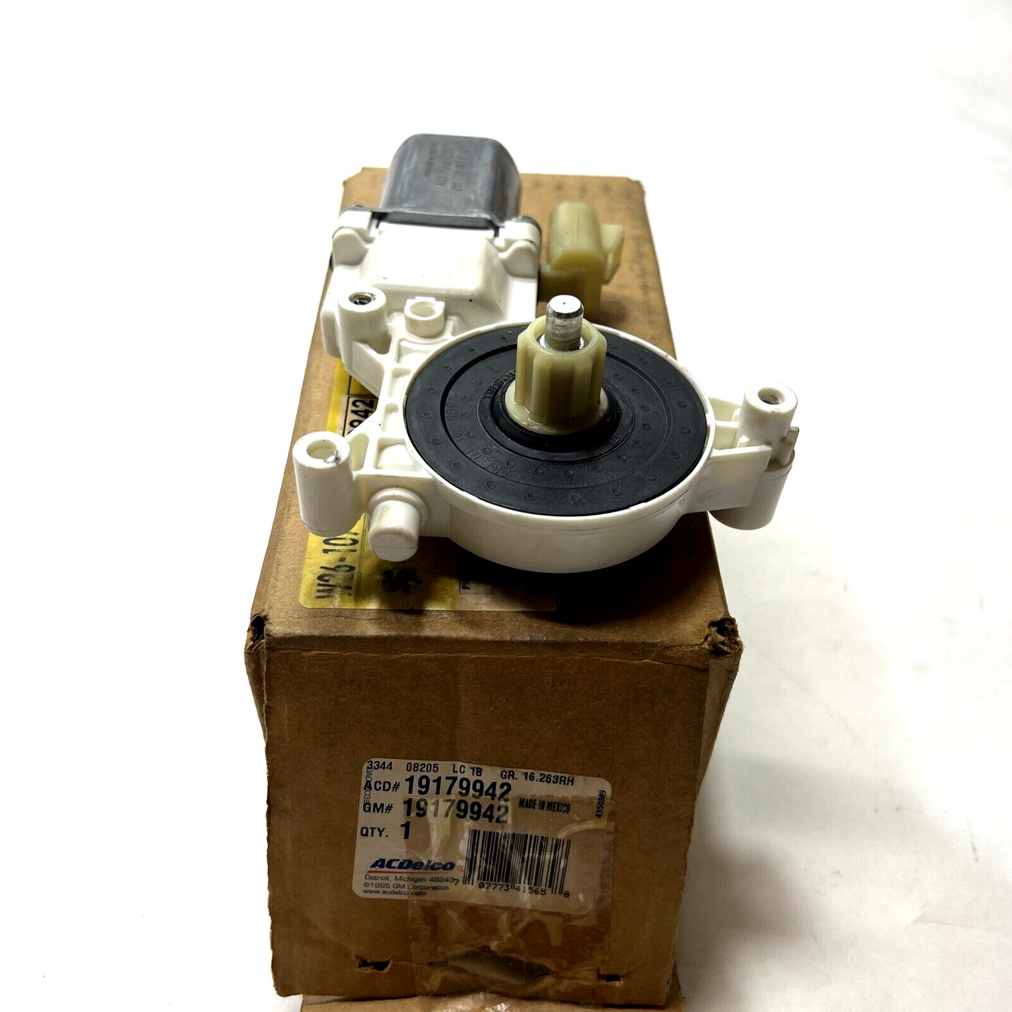 New OEM Genuine GM ACDelco Front Side Door Window Regulator Motor Kit 19179942