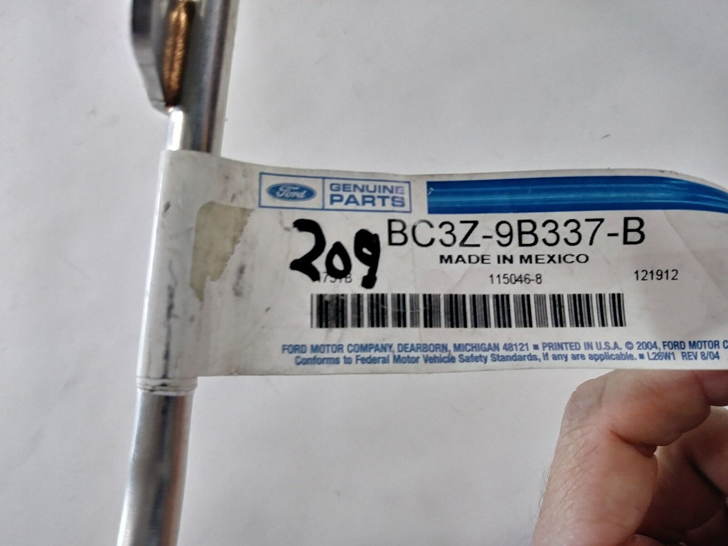 New OEM Ford 6.7L Diesel Fuel Tube 2011- 2012 F250SD-F350SD-F450SD BC3Z9B337B