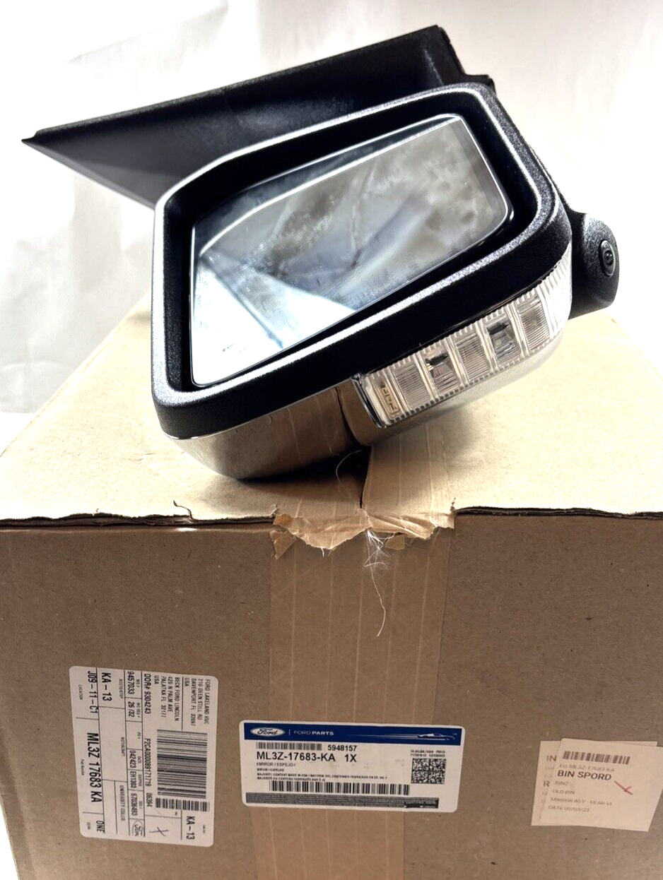 Genuine OEM GM Ford F150 Mirror w/Camera Power Driver Side 2021-2024 ML3Z17683KA