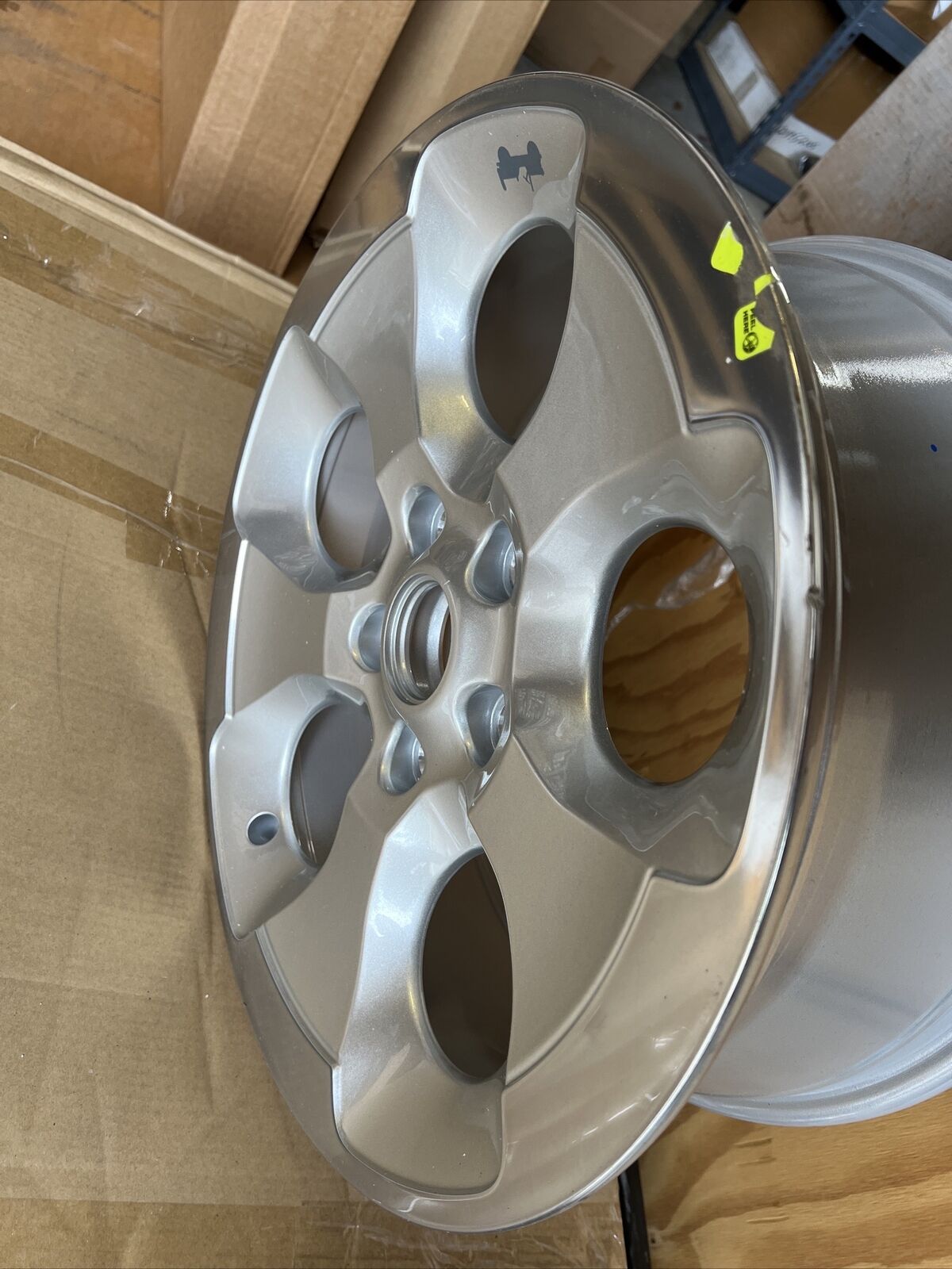 New OEM Genuine Mopar Wrangler 2015 Wheel Alloy 18" 1XA51PAKAA