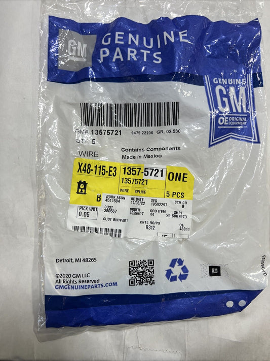Genuine OEM GM Multi Purpose Wire Connector 13575721
