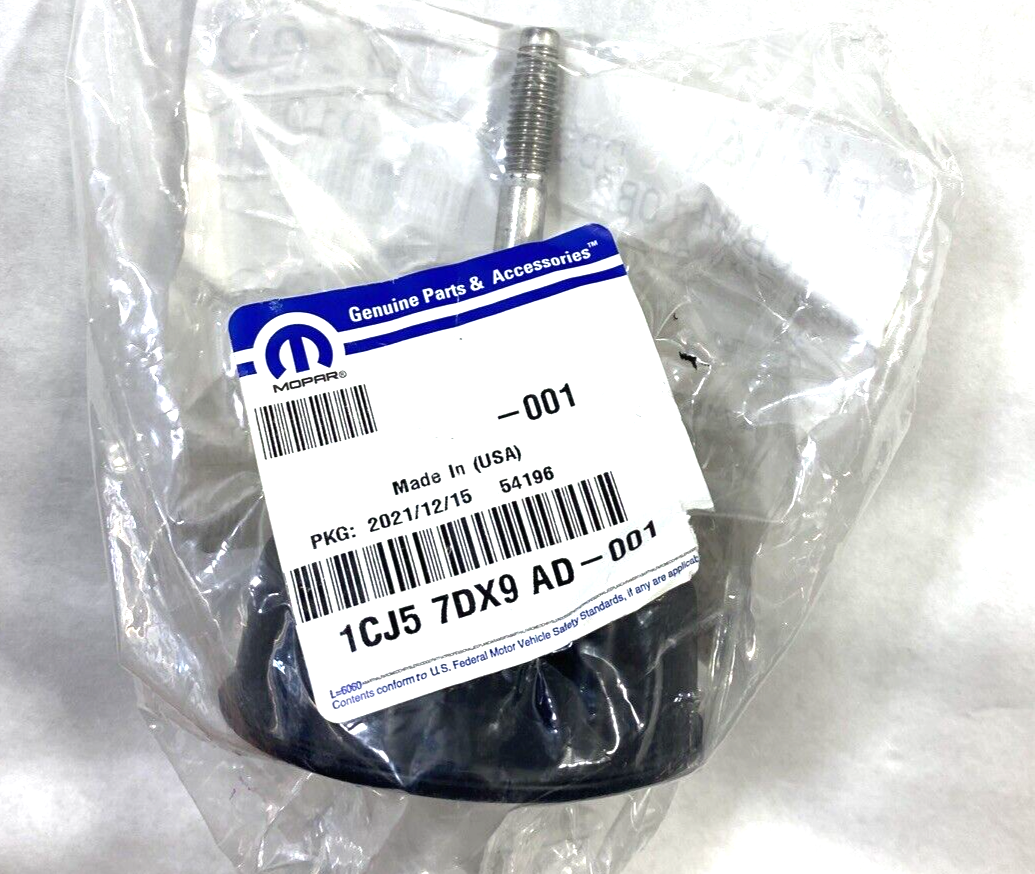 Genuine OEM Mopar Jeep Wrangler Targa Top Mounting Knob 2007-2018 1CJ57DX9AD