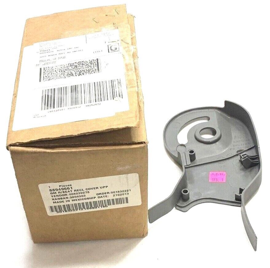 New OEM GM Rear Inner Right Passenger Side seat Recline Cover 88949661