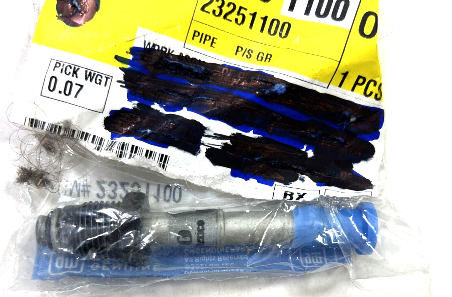Genuine OEM GM ACDelco Sierra 2500 HD Power Steering Return Hose 01-19 23251100