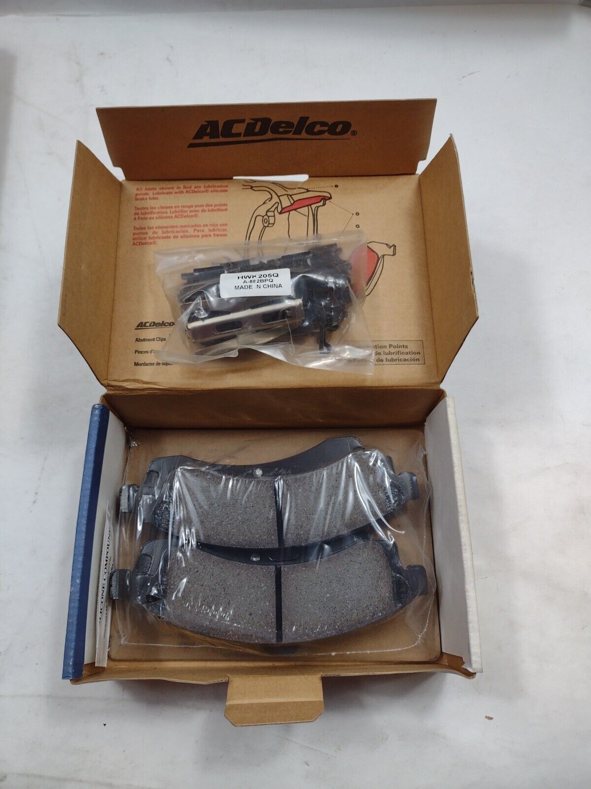 GM 19108013 Pad Kit 17D882CH