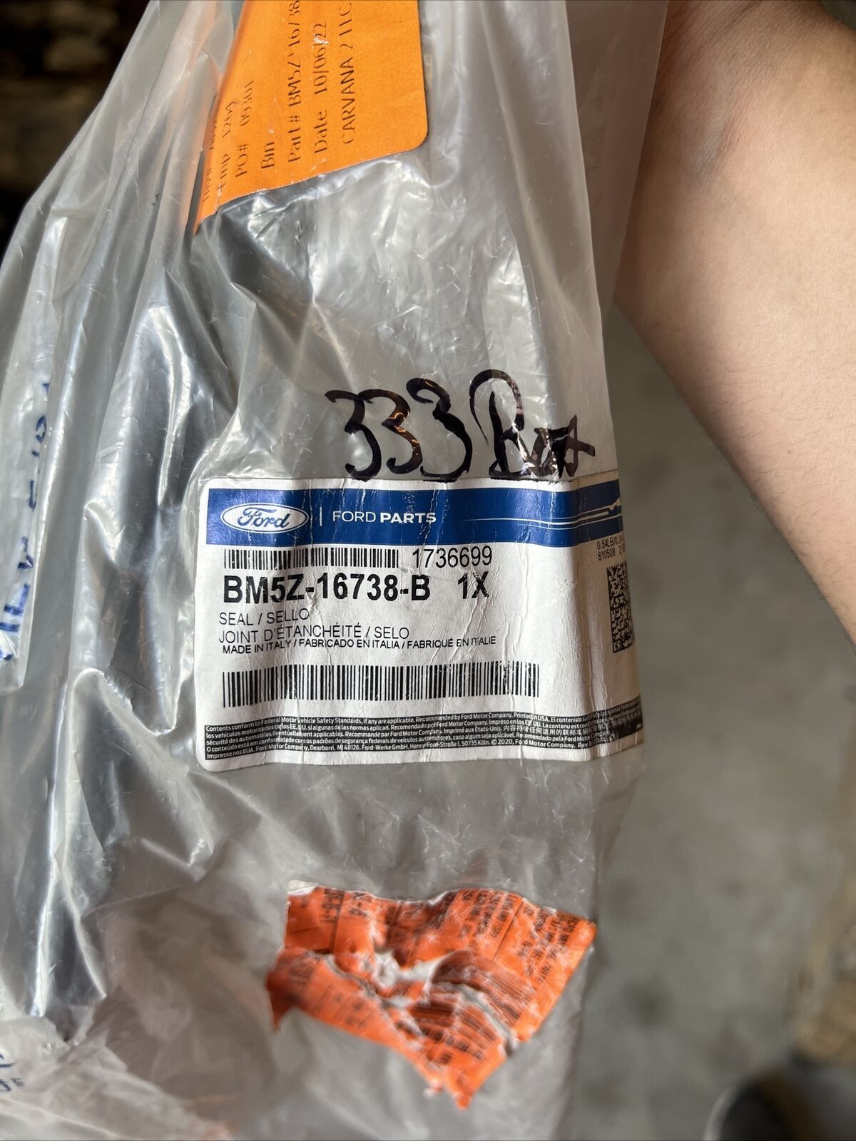 Genuine OEM Ford Weatherstrip Seal 2012-2018 BM5Z16738B