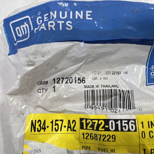 Genuine OEM GM ACDelco Fuel Pipe 12720156