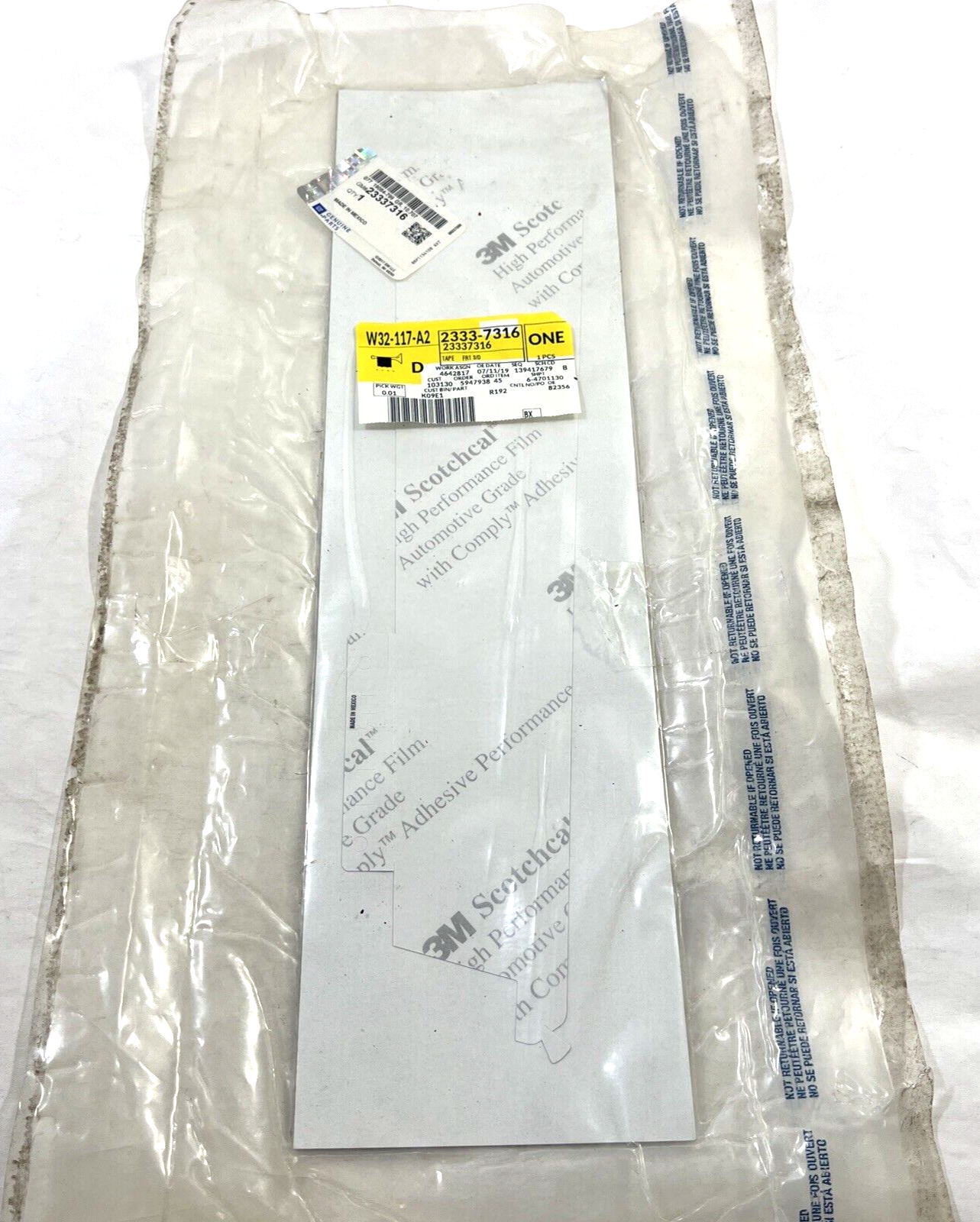 Genuine OEM GM CT4 Left Driver Side Applique 2013-2024 23337316