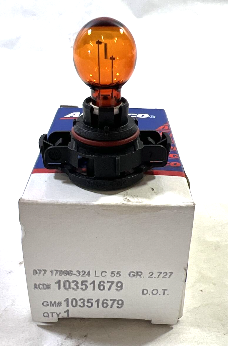 Genuine OEM GM Amber Headlight And Daytime Running Light Bulb 2007-2015 10351679