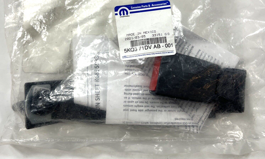 Genuine OEM Mopar Rear Left Driver Side Inner Seat Belt 2009-2013 5KQ371DVAB