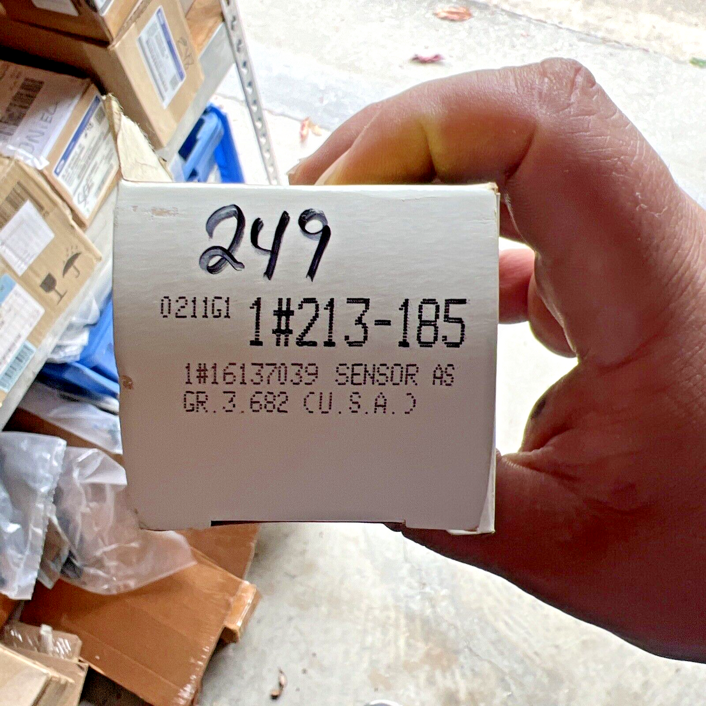 Genuine OEM GM MAP GMC Jimmy V8 5.0L 87-87 16137039 16254719 17112715 ACDelco