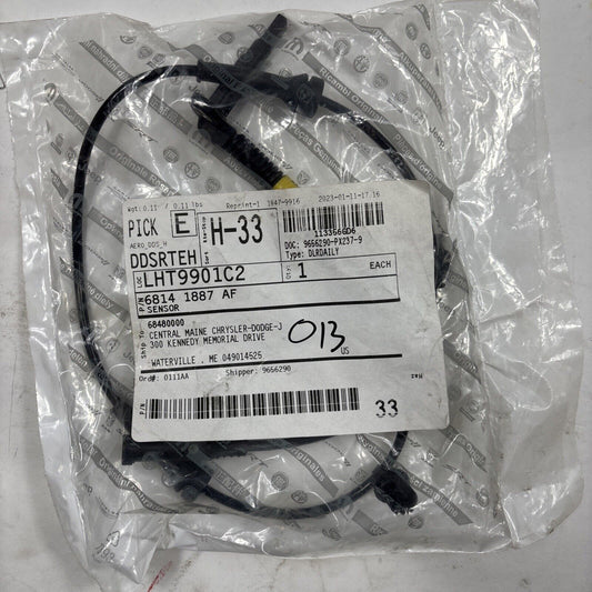 Genuine OEM Mopar ABS Speed Sensor 2016-2020 Jeep Cherokee 68141887AF