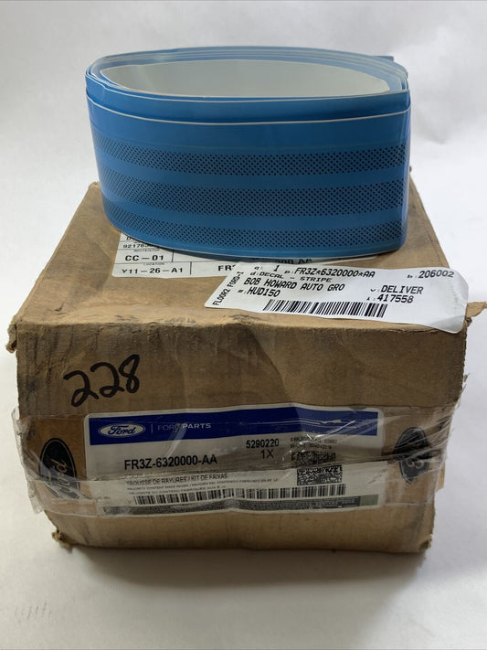 New OEM Ford Mustang Passenger Side Stripe Tape Kit Ebony FR3Z6320000AA.