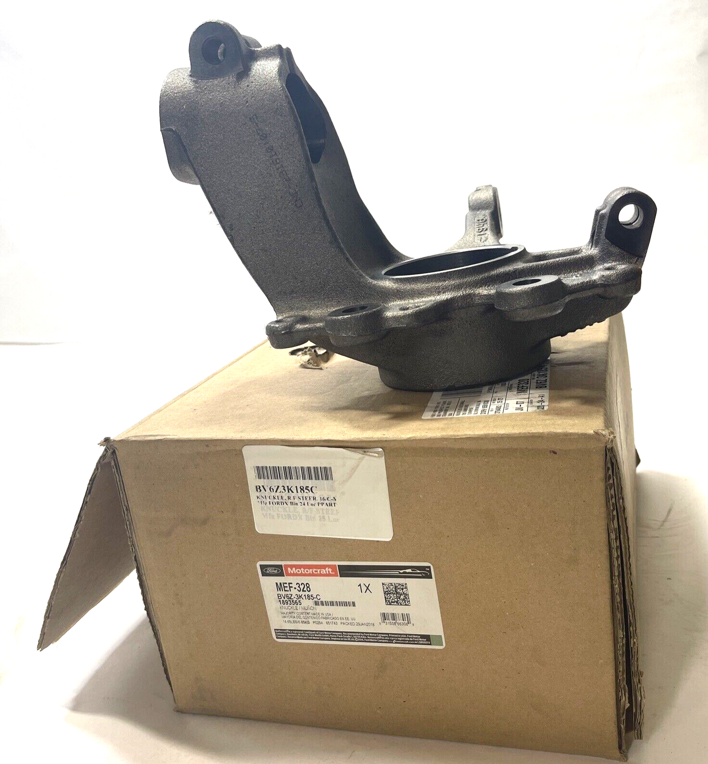 New OEM Ford C-MAX Passenger Right Front Spindle Knuckle 13-18 Motorcraft MEF328