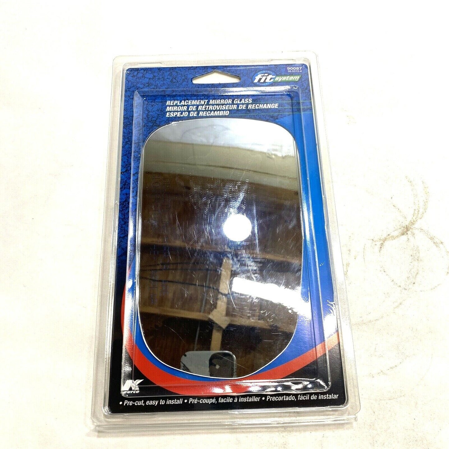 New Fit System Passenger Side Mirror Glass 90087 for Honda Accord Sedan