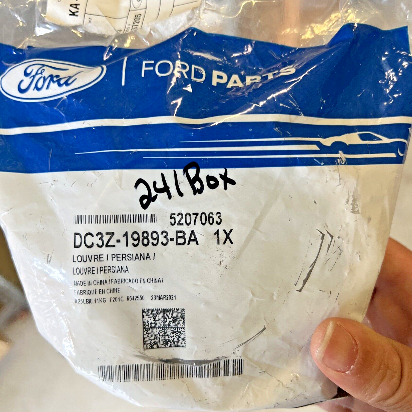 New OEM Genuine Ford F-250 Super Duty AC Heater Louver Vent DC3Z19893BA