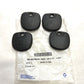 New (4 PACK) Door Lock & Ignition Lock Key Cover Kit - GM 23279476