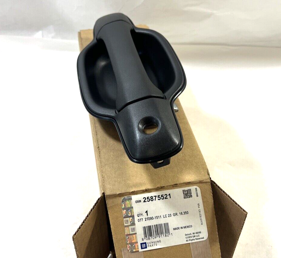 Genuine OEM GM Chevrolet Front Driver Side Exterior Door Handle 04-12 25875521