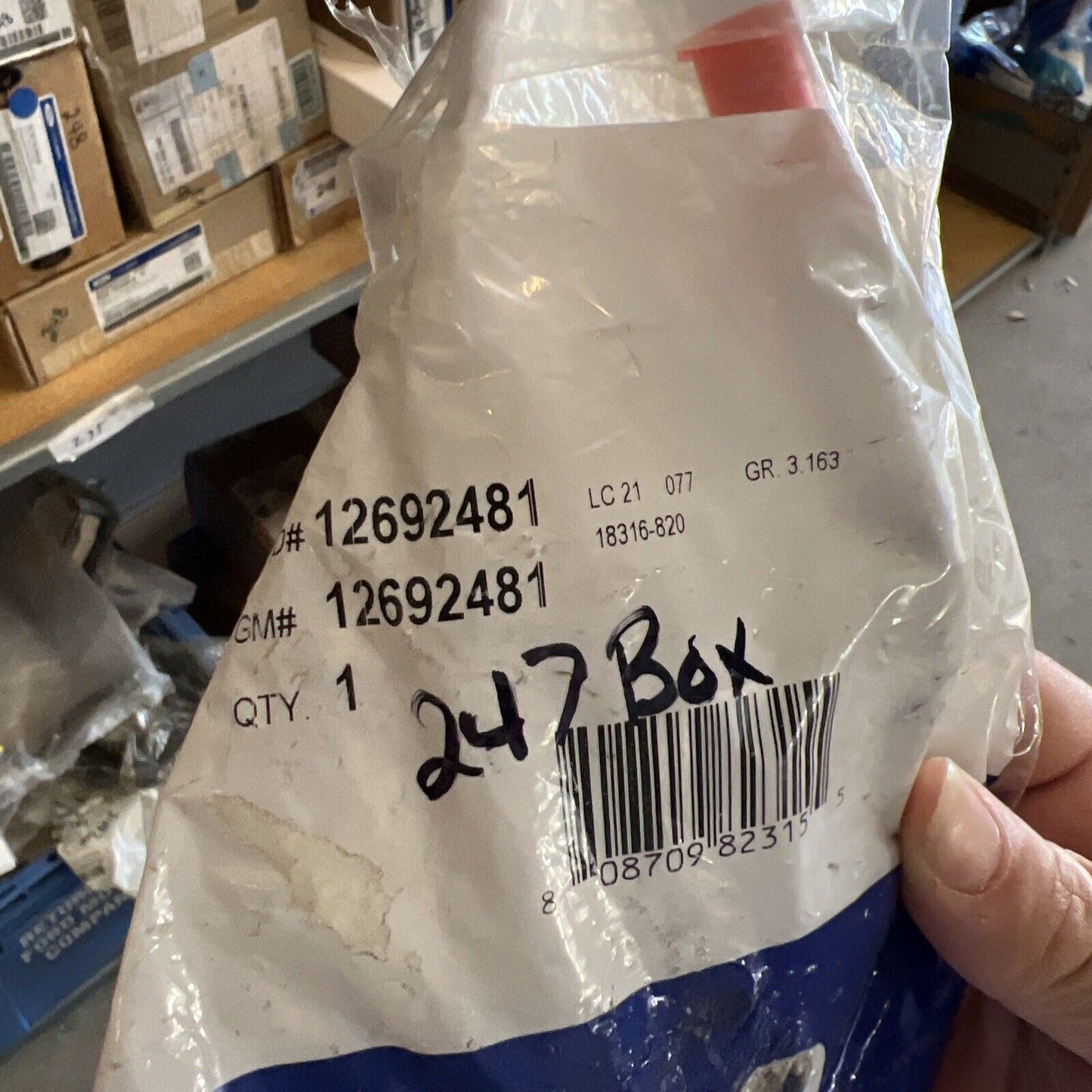 Genuine OEM GM Fuel Feed Line 12692481