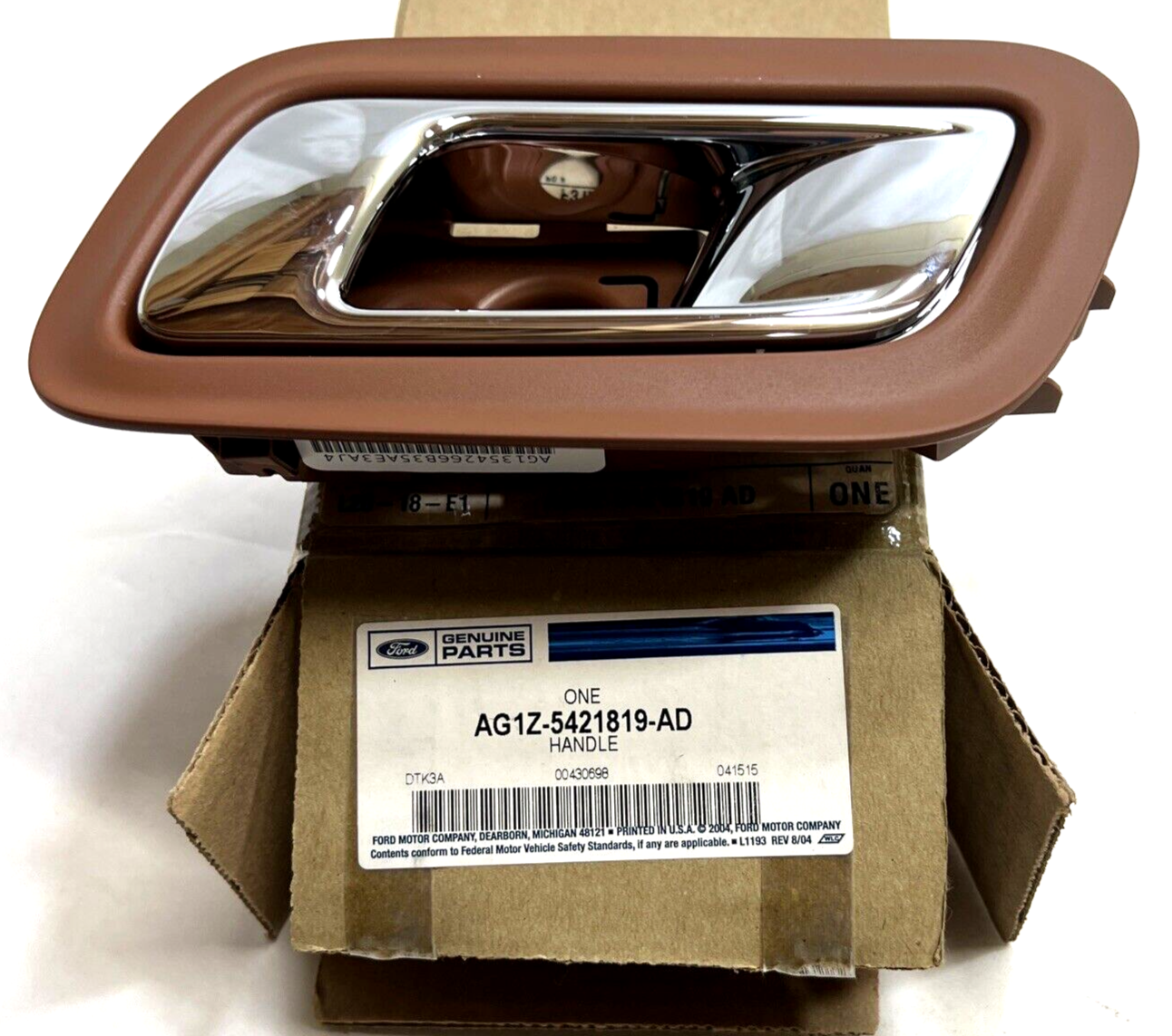 New OEM Genuine Ford 10-12 Left Driver Side Interior Door Handle AG1Z-5421819-AD