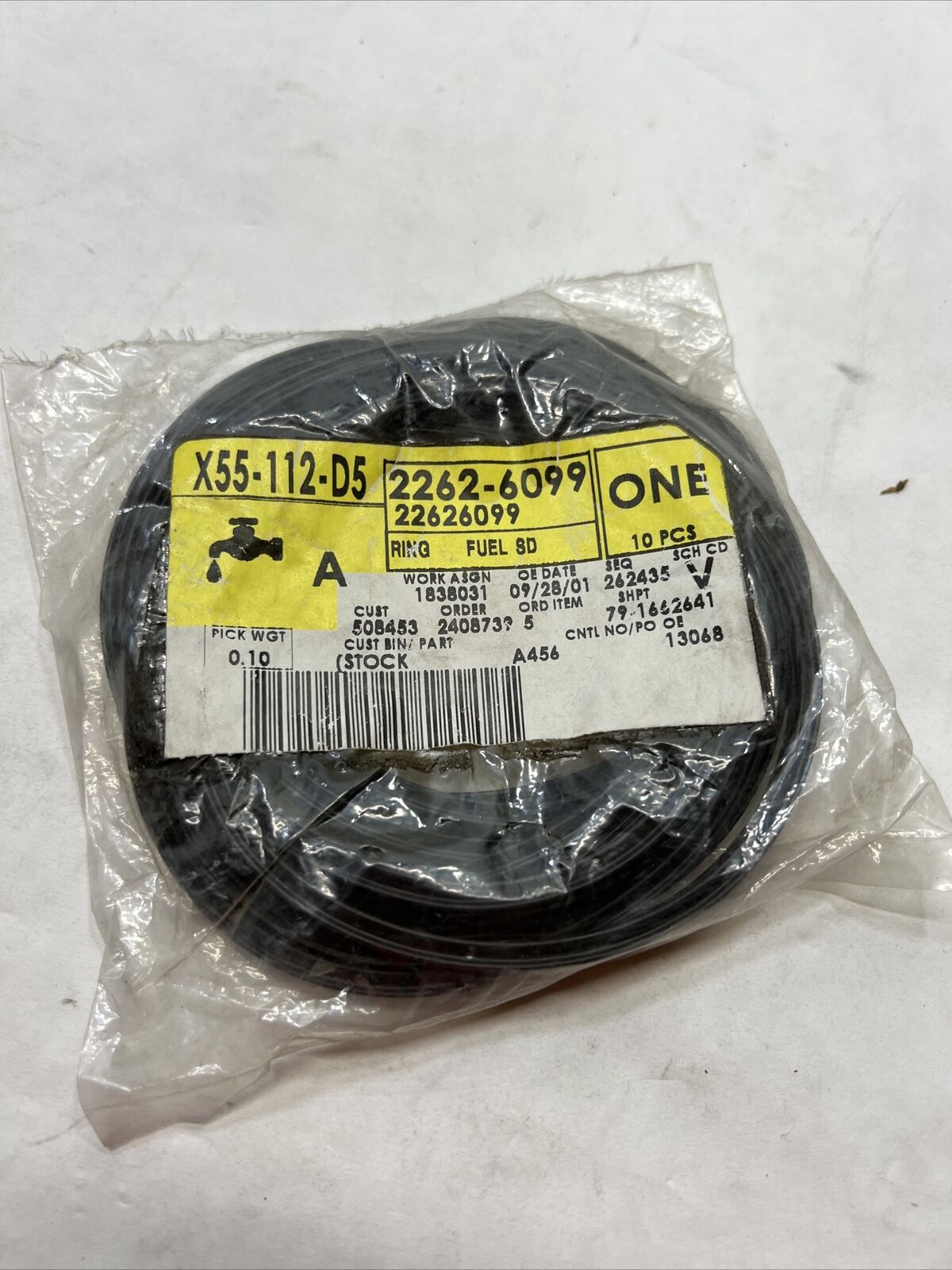 New OEM GM ACDelco Fuel Sender Unit Seal Ring 22626099 Sold Individually