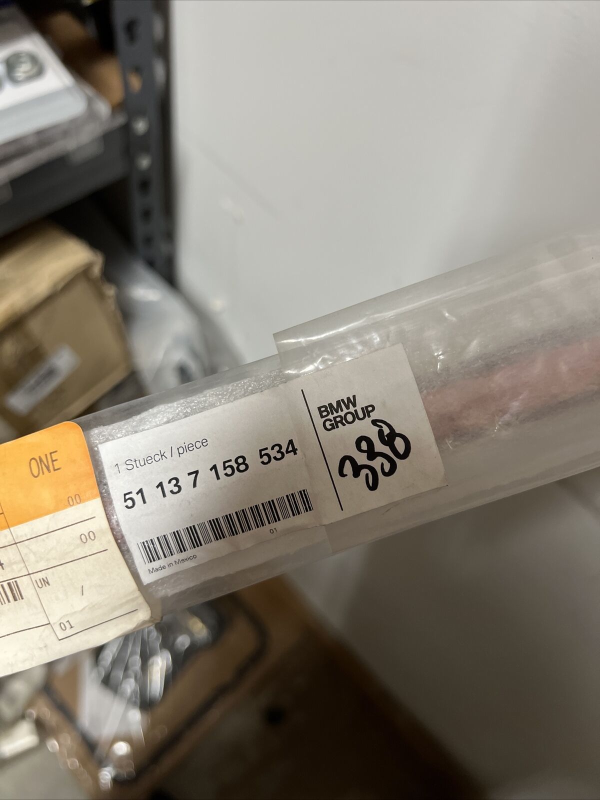 New OEM BMW X5 E70 FRONT RIGHT DOOR MOLDING 7158534 51137158534 GENUINE