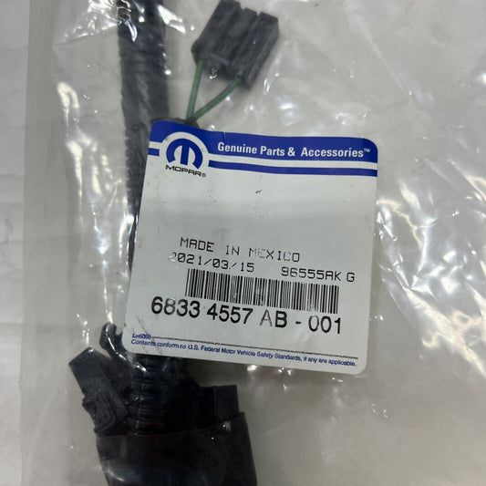 New OEM Genuine Mopar Seat Back Wire Wiring Harness Assembly 68334557AB