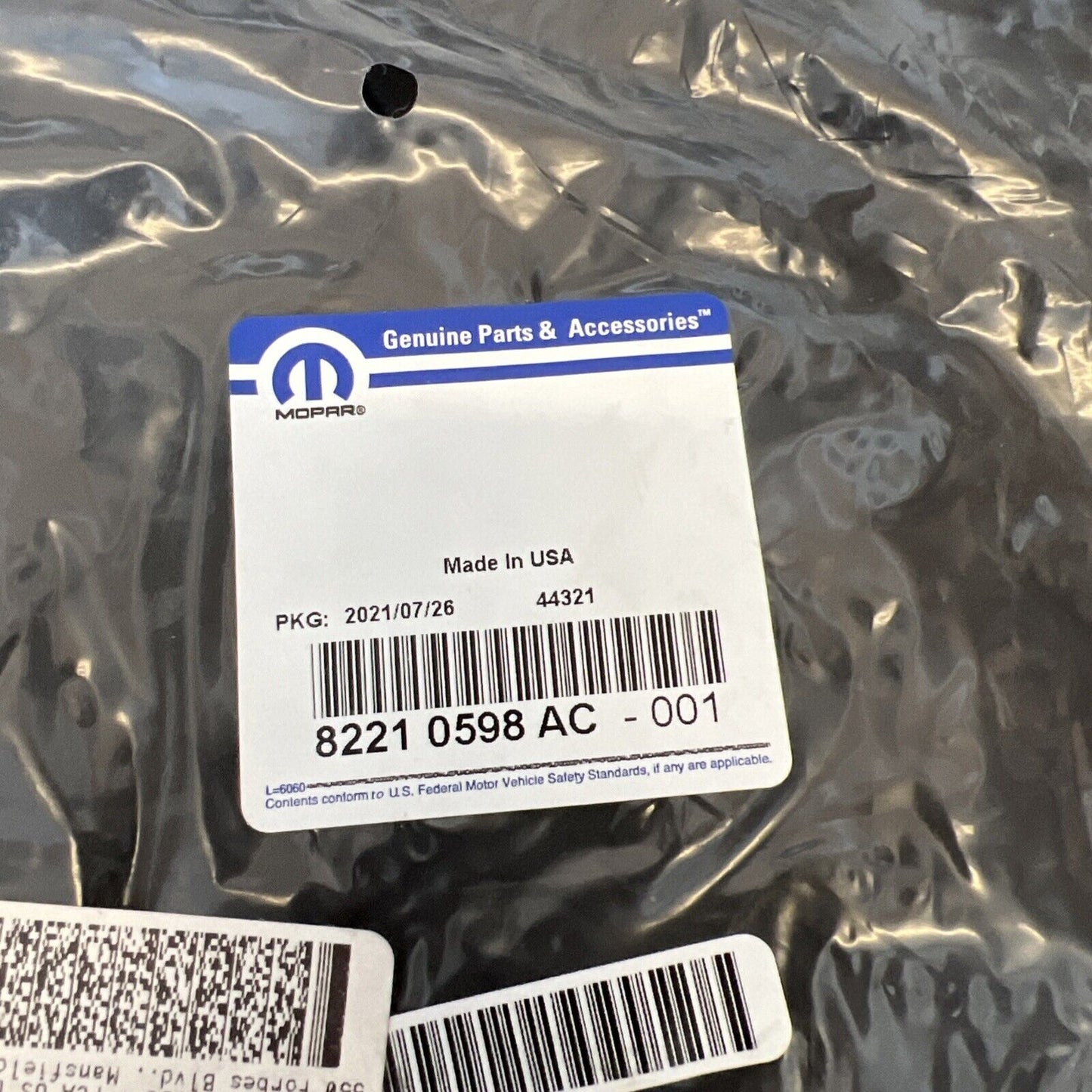 Genuine OEM Mopar Jeep Compass Patriot All-Weather Floor Mats 07-16 82210598AC