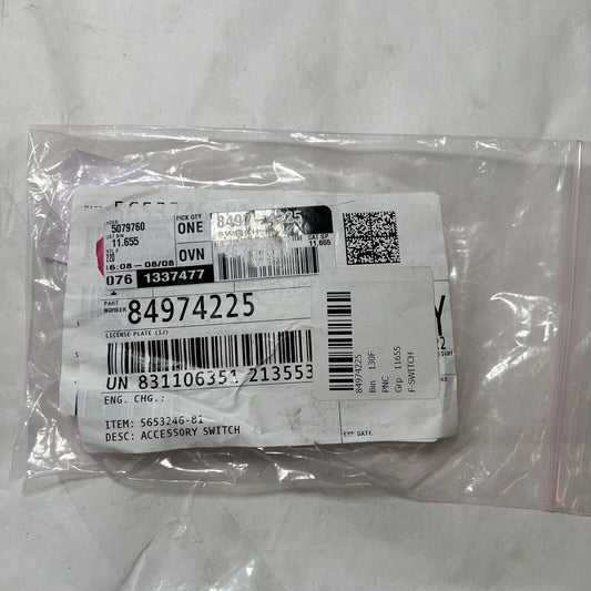 Genuine OEM GM XT6 Power Seat Switch 2015-2023 84974225