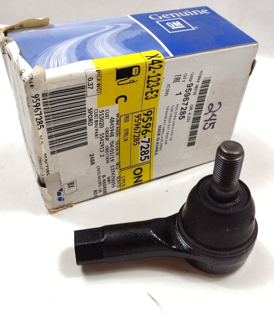 Genuine OEM GM Chevy Spark Steering Tie Rod End 2013-2016 95967285