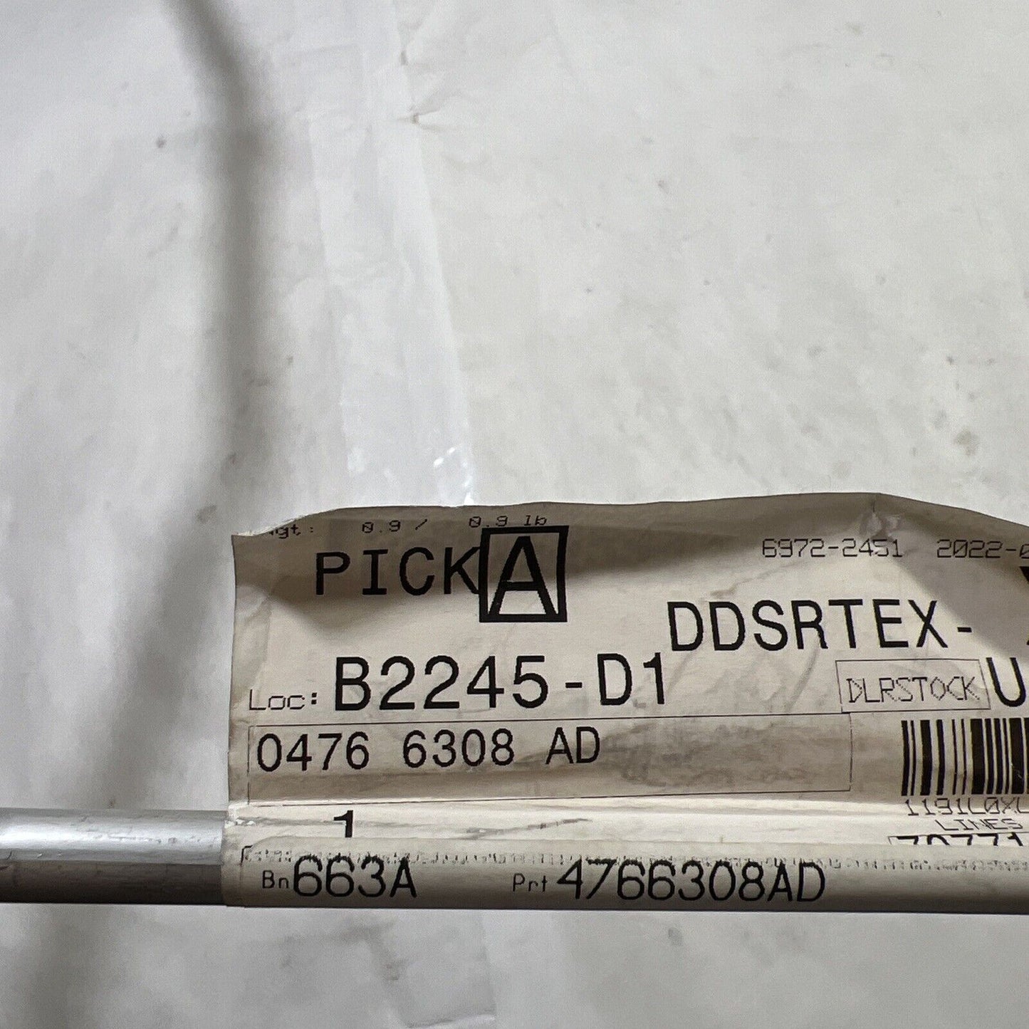 Genuine OEM Mopar Grand Caravan Power Steering Return Lines 2008-2010 4766308AD