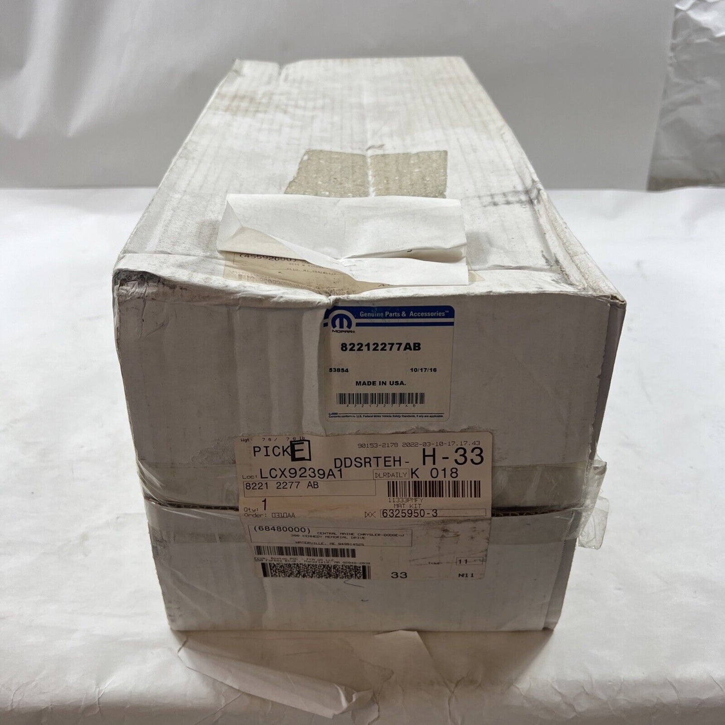 Genuine OEM Mopar Chrysler 300 Floor Mat 2011-2014 82212277AB