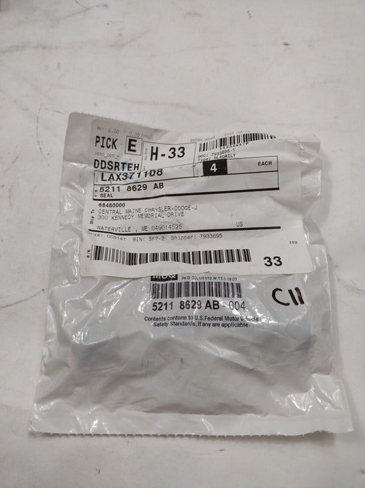 Genuine Mopar Oil Filler Tube Seal 52118629AB Pack Of 4