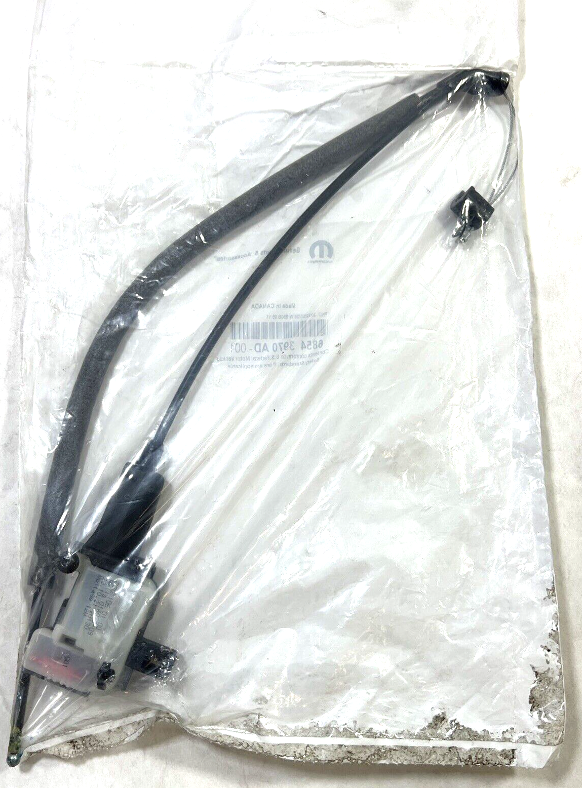 Genuine OEM Mopar Headrest Release Cable 68543970AD