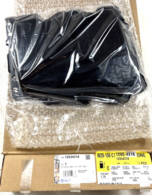 Genuine OEM GM Buick Regal Engine Oil Pan 2013-2016 12654318