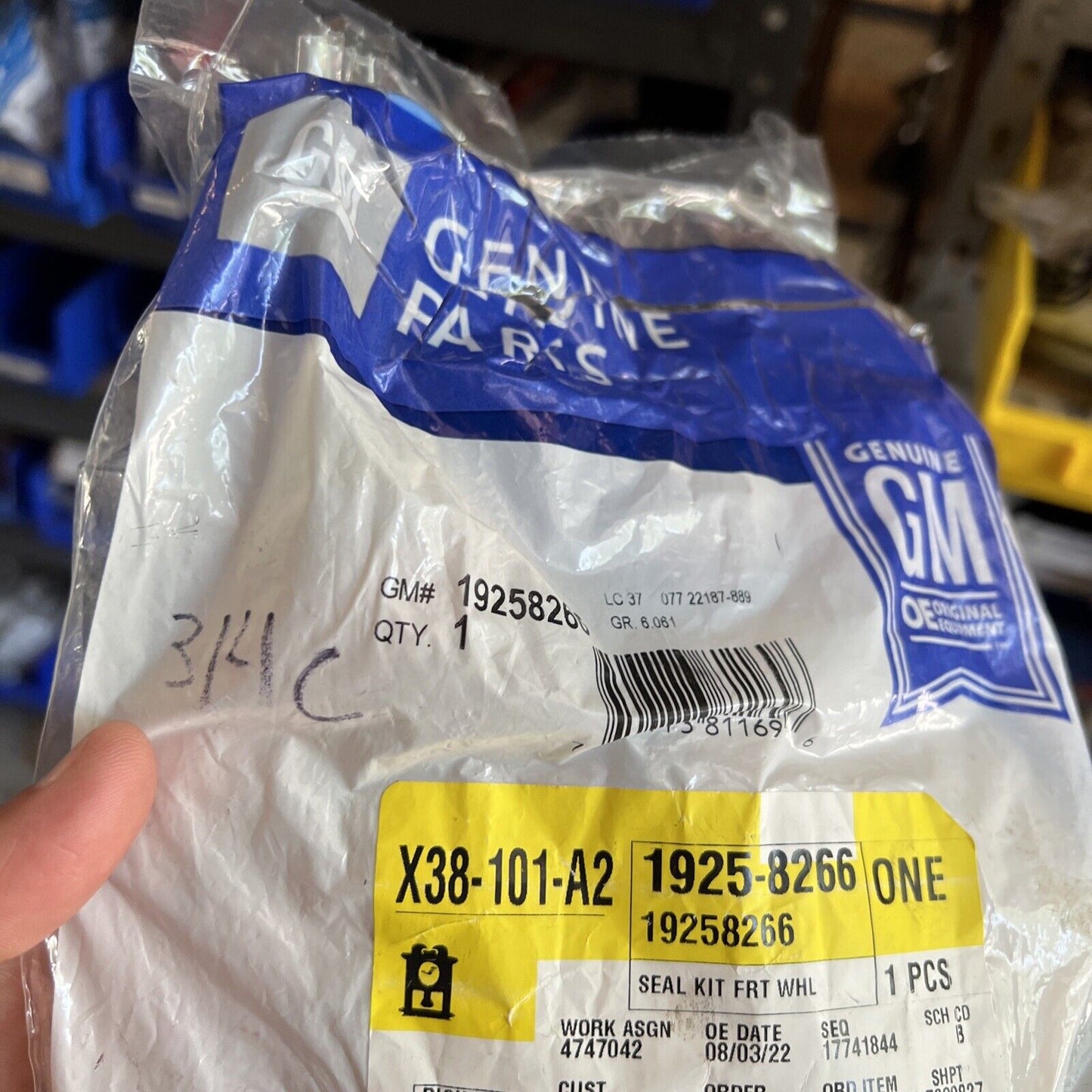 Genuine OEM GM ACDelco Auto Trans Front Wheel Drive Shaft Seal 07-19 19258266